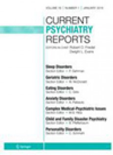 Current Psychiatry Reports
