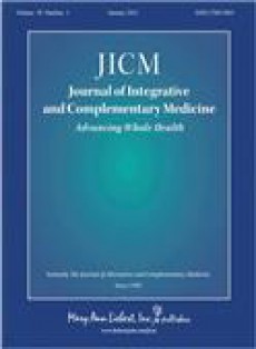 Journal Of Integrative And Complementary Medicine