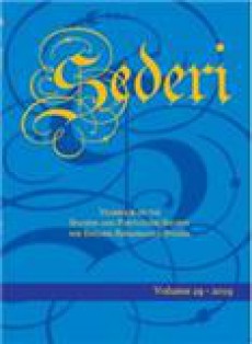 Sederi-yearbook Of The Spanish And Portuguese Society For English Renaissance St
